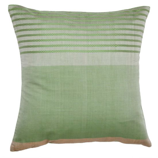 Meade Pillow Cover - Gray/Green